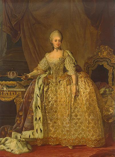  Portrait of Sophia Magdalena of Denmark